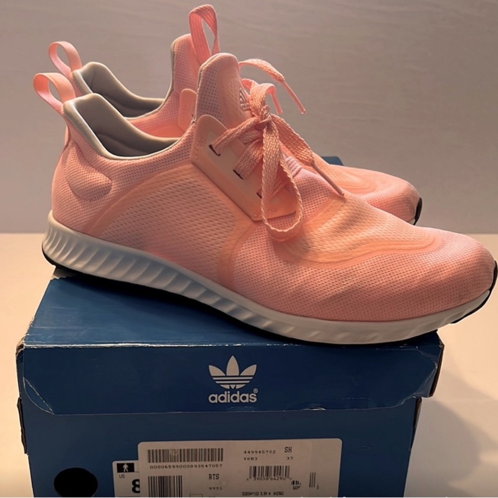 Adidas edge lux sneaker light peach 9.5 NWOT